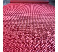 KFGISD, Tapetes de Goma Reutilizables, Resistentes y fáciles de Cortar for Uso Comercial, sótano, cobertizo y Caravana. ，Alfombrillas de Goma para Garaje(Red,1x1.5m/3.3x4.9ft)