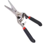 KFGISD, Tijeras de podar, tijeras de jardín, tijeras de floristería de 8 pulgadas aptas for hierbas, podadoras de uvas con resorte curvo de seguridad,Tijeras de podar