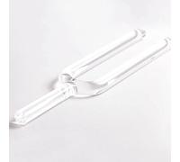 KFHDSAS Diapasón Transparente como El Cristal, Tono De 30 Mm De Diámetro, For Chakras, Terapia De Sonido, Mantiene El Cuerpo, La Mente Y El Espíritu Armonía, con Golpeador(F Note,440 HZ)