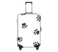 Kfjghhl Bear Paw - Funda protectora lavable para equipaje de viaje de 45,7 a 81,3 cm, White, S