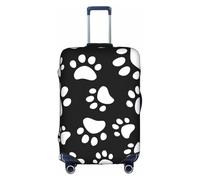 Kfjghhl Bear Paw - Funda protectora lavable para equipaje de viaje de 45,7 a 81,3 cm, White, XL