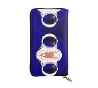 Kfjghhl Cool Man in Outer Space Galaxy - Cartera de gran capacidad para mujer, tarjetero, bloqueo RFID, de piel, para mujer