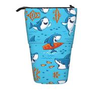 Kfjghhl Estuche para lápices de ballena submarina para niñas, grande, ligero, para estudiantes, adultos, niños, regalos para niños