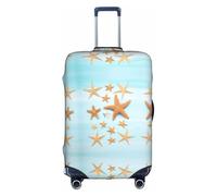 Kfjghhl Funda protectora de equipaje lavable en 3D de verano marítimo para maleta, se adapta a la funda de equipaje de viaje de 18 a 32 pulgadas, White, L