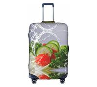 Kfjghhl Funda protectora lavable para equipaje de 45,7 a 81,3 cm, White, S
