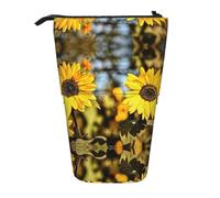 Kfjghhl Hermoso girasol. Estuche grande y ligero para estudiantes, adultos, niños, regalos para niños