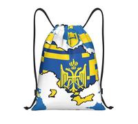Kfjghhl Mochila deportiva con diseño de mapa 01 de la bandera de Ucrania, mochila deportiva, bolsa de gimnasio para mujeres, hombres, niños, deportes al aire libre, Black, S, Vacaciones