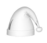 Kfjghhl Sombrero de Papá Noel con notas musicales voladoras botánicas para niños, sombreros de Navidad, unisex, para vacaciones, Año Nuevo, fiesta festiva