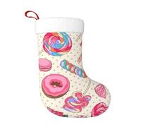 Kfjghhl Sweet Lollipop - Calcetín de Navidad para adultos y niños, diseño clásico, bolsa de regalo para decoración del hogar