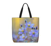 Kfjghhl Three Flowers 3 Totes Bag - Bolsa de mano de gran capacidad con cremallera para mujer, mujer, niña, tienda, trabajo, universidad, uso diario