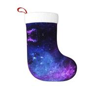 Kfjghhl Universe Galaxy Star Space - Calcetín de Navidad para adultos y niños, bolsas colgantes para decoración del hogar, bolsa de regalo