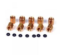 KFJHTWG 20pcs Anillos de Cobre o compatibles con amortiguadores DX4 para Tubos de Tinta de 4x3 mm y 3x2 mm(3x2mm)