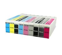 KFJHTWG Cartridges de Tinta pigmenta compatibles de 700 ml para 9908 7910 9910 7908 7890 9890 9900 7710 9710 7700 9700 Modelos T6361 T6369 T636A T636B(LC)