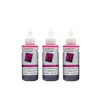 KFJHTWG Cartucho de Tinta 664 673 T673 Recarga de Tinta colorante Compatible con L1300 L1455 L800 L801 L805 L810 L850 L1800 L100 L101 L110 L111 L120 L130 L132 L200 L201ink(3PCS-M)