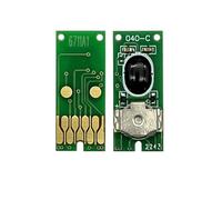 KFJHTWG Chip de Caja de Mantenimiento Compatible para Pro WF-3620DWF 3640DTWF 7110DTW 7610DWF 7620DTWF WF-3620 3640 3641 7111 7610 7620 7621(1PCS Chip T6711)