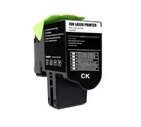 KFJHTWG Reemplazo de Cartucho de tóner Compatible para CS410DTN CS510DE CS510DTE CX310N CX310DN CX410 CX510 Modelos CS310 701H(Black)