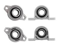 KFL08 KP08 KFL000 KP000 KFL001 KP001 Soporte de eje cojinete Rodamientos rodillos esféricos montados en aleación zinc Carcasa bloque almohada(Kp000 10mm)