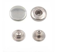 KFMON 12.5/15 mm 70sets Snap Snap Fasteners, Botones de instantánea de Metal a Prueba de óxido, Ideal para reparación de Ropa, manejo de Bolsos, Accesorios de Moda de Bricolaje