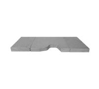 KFoam.es Colchón Plegable Cama Delantera Camper Compatible con Opel Movano, Renault Master, NV400 (+2011) Color Gris