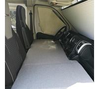 kfoam.es Colchón Plegable Cama Delantera Camper para Fiat Ducato, Jumper, Boxer (2002-2025) Color Gris, Cama Extra, Camper Van, Furgoneta Camper