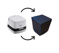 KFoam.es Funda Cubre Potti Polipiel Negro para Thetford Porta Potti 165 y 365, Fiamma BI Pot 39 y Dometic 15L 976
