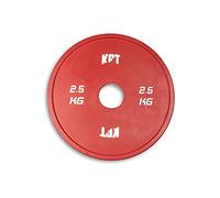 KFT Disco Fraccional - 2,5 kg - Paragolpes para disco olímpico, levantamiento de pesas, levantamiento de pesas, parachoques para disco olímpico