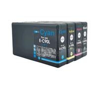 KFVMVTDW 1 Uds IC90 ICBK90L IC4CL90 Cartucho de Tinta PX-B750F PX-B700 Impresora(ICBK90 Black)