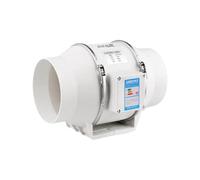KFVMVTDW Amplificador de flujo diagonal del ventilador escape conducto(5 inch 125mm 4 speed remote)
