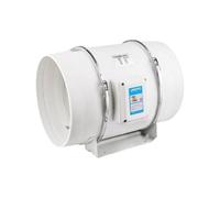 KFVMVTDW Amplificador de flujo diagonal del ventilador escape conducto(8 inch 200mm four speed remote)