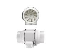 KFVMVTDW Extractor de conductos, extractor potente, amplificador flujo diagonal silencioso industrial(3 inch regular)
