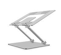 KFVMVTDW Soporte de enfriamiento elevado de metal plegable ergonómico plateado/gris espacial(Silver)