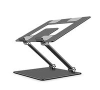 KFVMVTDW Soporte de enfriamiento elevado de metal plegable soporte ergonómico for computadora plateado/gris espacial(Space Gray)
