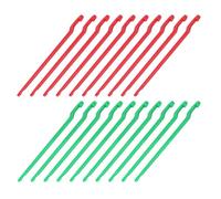 Kfwfuaee 20 Unids/Pack De Degorgers De Pesca Extractor De Anzuelos Portátil De Suministros Herramientas Fáciles De Quitar Anzuelos Equipo De Pesca