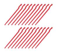 Kfwfuaee 20 Unids/Pack De Degorgers De Pesca Extractor De Anzuelos Portátil De Suministros Herramientas Fáciles De Quitar Anzuelos Equipo De Pesca