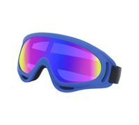 Kfwfuaee 3. Gafas de esquí térmicas, cinta de nailon y lente resistente a los golpes, para motociclismo, senderismo, actividades de invierno, gafas ajustables para motos de nieve