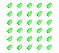 Kfwfuaee 30pcs Flotante Gusshilfe Moscas Help Ayuda Asistente Accesorios de Pesca Cebo Casting Aid Fishing Rigs Fly Flotador