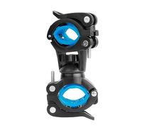 Kfwfuaee Abrazaderas para quemador de bicicleta, rotación de 360º, soporte de luz con clip