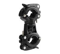 Kfwfuaee Abrazaderas para quemador de bicicleta, rotación de 360º, soporte de luz con clip