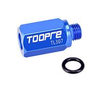 Kfwfuaee Adaptador De Embudo De Purga De Aleación De Aluminio para Bicicleta De Carretera Herramienta De Reparación De Cambio Manual De Freno De Disco Hidráulico Kit De Bicicletas Duraderas