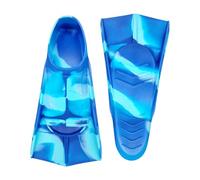 Kfwfuaee Aletas de natación de pie cerrado, esnórquel de vacaciones | Aletas de aleta corta de silicona con base de agarre para adultos, adolescentes, piscina, ejercicio, viajes