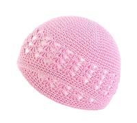 Kfwfuaee Gorro de ganchillo para adultos, lindo para estudiantes, ciclismo, senderismo, bonito sombrero de otoño e invierno para adultos, gorra de calavera para hombres y mujeres, D, Talla única