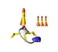 Kfwfuaee Juguete De Nave Espacial Aérea Motorizada para Niños Y Niñas Bombas Que Se Lanzan hasta 65 Pies para Diversión Aire Libre Bombas Lanzamiento Fácil De Nave Espacial Aérea Motorizada