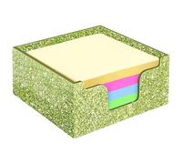 Kfwfuaee Moderna caja de almacenamiento de almohadilla de acrílico que sostiene más de 100 hojas organizadores de escritorio gris oscuro para el hogar y la oficina. Utilice el soporte adhesivo de