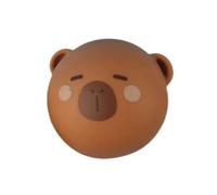 Kfwfuaee Peluchable Capybara Juguete de Animal Elástico Suave Descompresión Alivio del Estrés Autismo Favorito Oficina Prensa Mano Oficina Alivio del Estrés