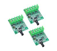 Kfwfuaee Regulador de velocidad del motor sin escobillas 3 A DC6V-24 V con regulación de 3 fases y protección contra polaridad inversa dispositivos sin escobillas