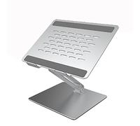 Kfwfuaee Soporte plegable para ordenador portátil, altura de aluminio, soporte de refrigeración ajustable para todas las tabletas de 7-17 pulgadas