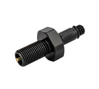 Kfwfuaee Válvulas de aire de aleación de aluminio Transductor de aire de bicicleta profesional para horquillas de montaña Adaptador portátil