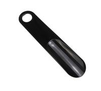 Kfwfuaee Zapatero ergonómico Grip Shoehorn 195 mm largo vientre, Negro , talla única