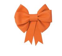 KFXYSM DecoracióN De Lazo Grande,Lazo Gigante Arco De EVA Grande For Decoración Bodas, Fiestas Cumpleaños, Festividades Y Ocasiones Especiales, Lazo Gigante(Orange,95-125cm)