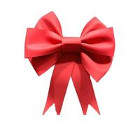 KFXYSM DecoracióN De Lazo Grande,Lazo Gigante Decoración De Árbol Navidad, Accesorio For Fiesta, Lazo Grande, Boda, Festividad, Ocasión, Bricolaje(Red 50CM)